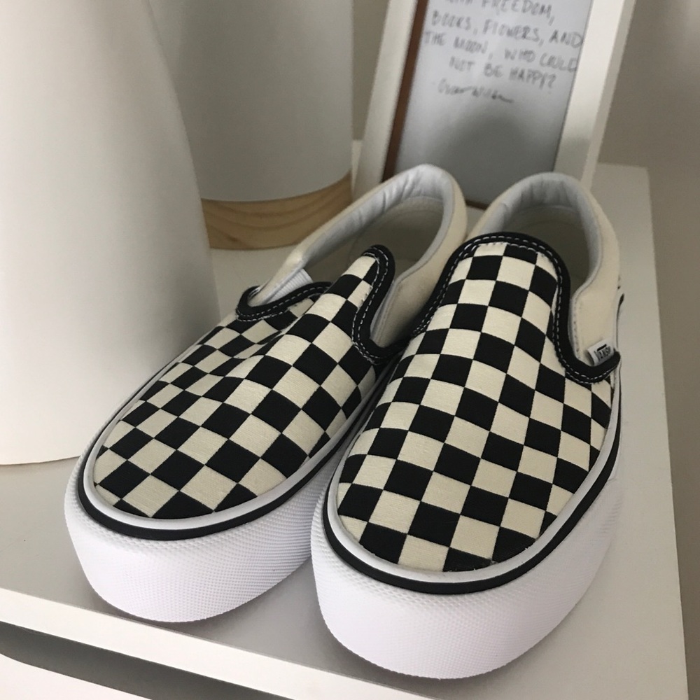 New Checkered Vans
